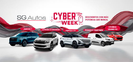 Ya comenzó CYBER WEEK en SG Autos